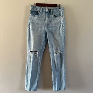 Madewell Women’s High-Rise Slim Cropped Boy Jeans